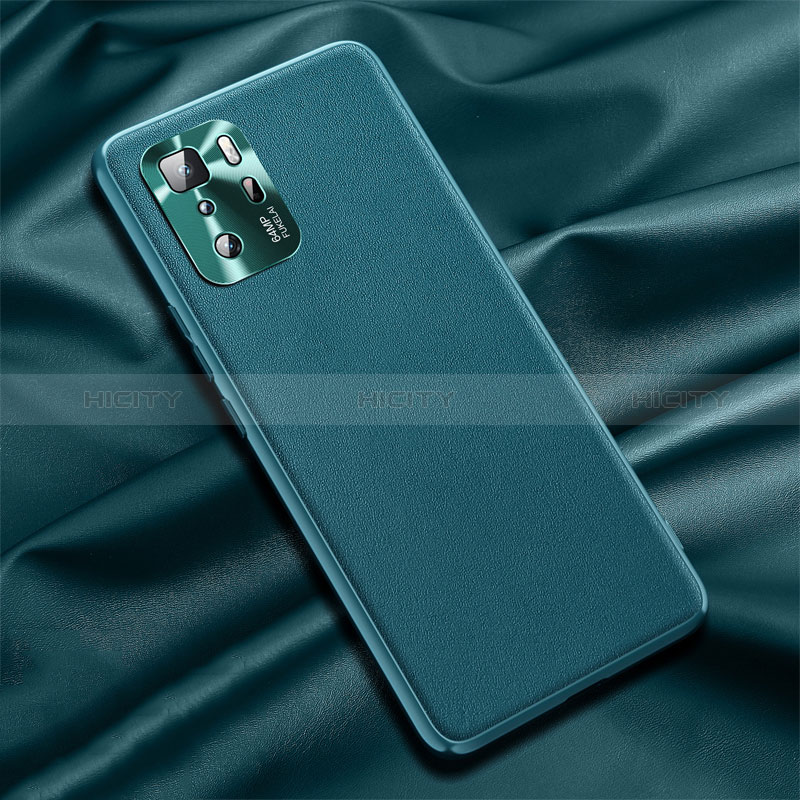 Custodia Lusso Pelle Cover QK1 per Xiaomi Poco X3 GT 5G Verde