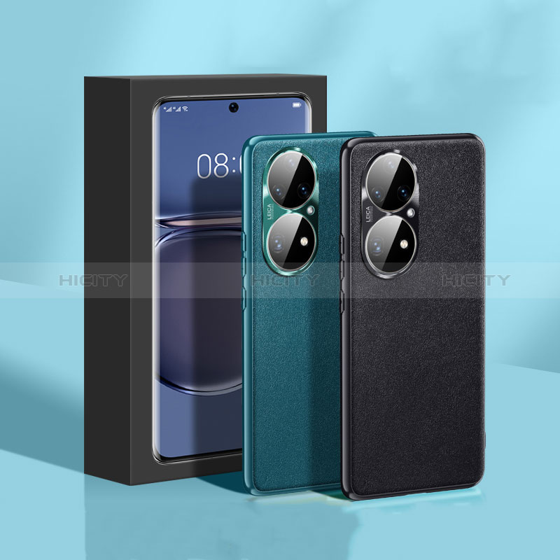 Custodia Lusso Pelle Cover QK4 per Huawei P50 Pro