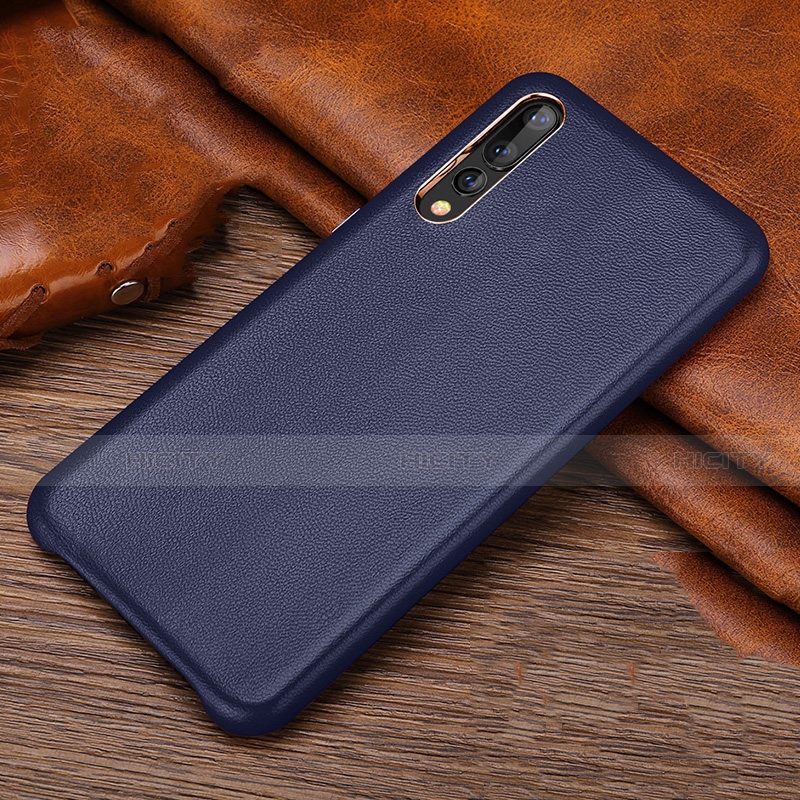 Custodia Lusso Pelle Cover R01 per Huawei P20 Pro