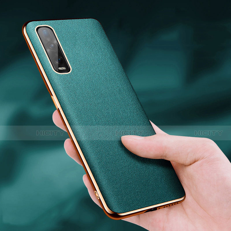 Custodia Lusso Pelle Cover R01 per Oppo Find X2 Pro