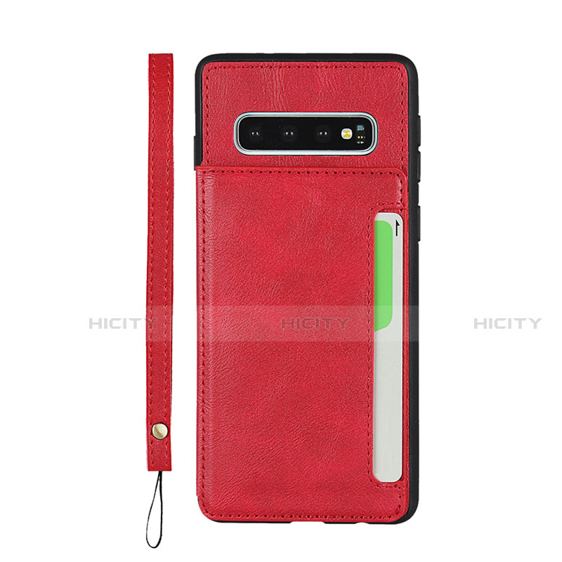 Custodia Lusso Pelle Cover R01 per Samsung Galaxy S10