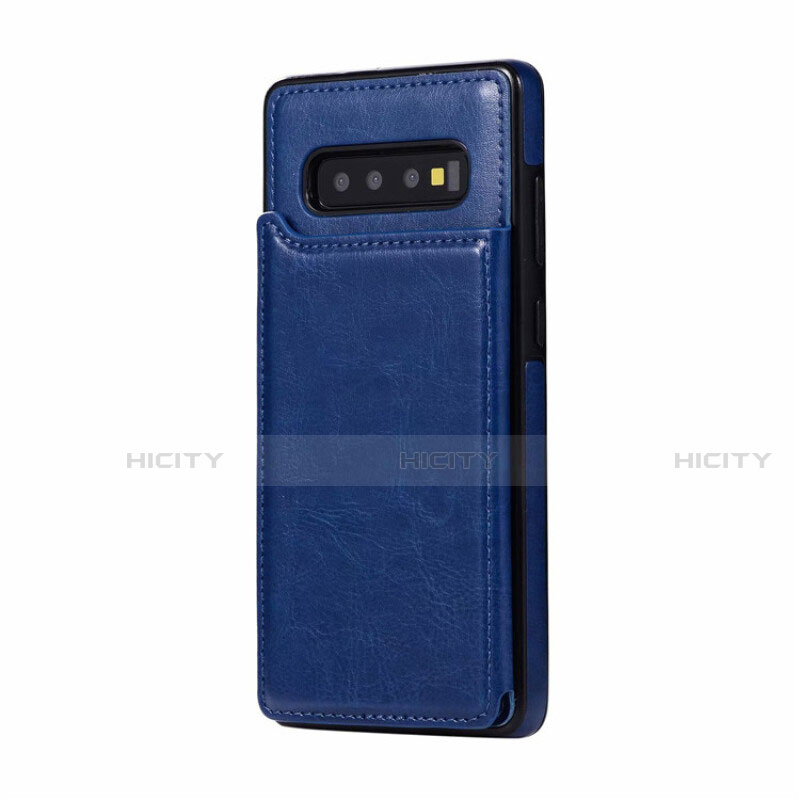 Custodia Lusso Pelle Cover R01 per Samsung Galaxy S10 Plus