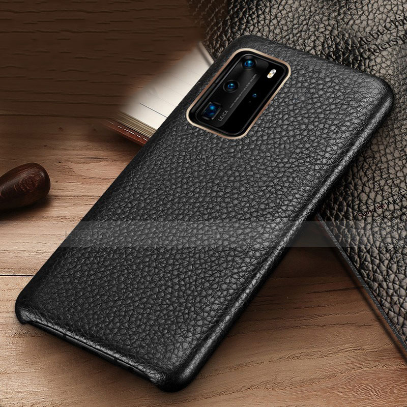 Custodia Lusso Pelle Cover R02 per Huawei P40 Pro