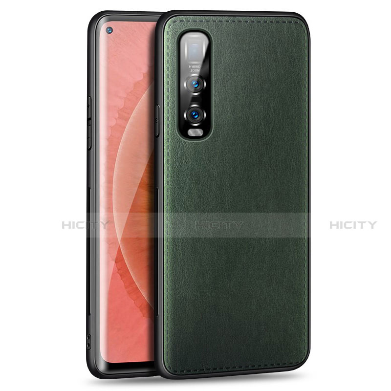 Custodia Lusso Pelle Cover R02 per Oppo Find X2 Pro