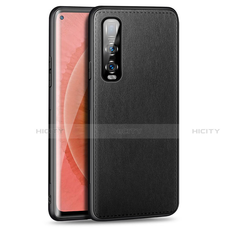 Custodia Lusso Pelle Cover R02 per Oppo Find X2 Pro