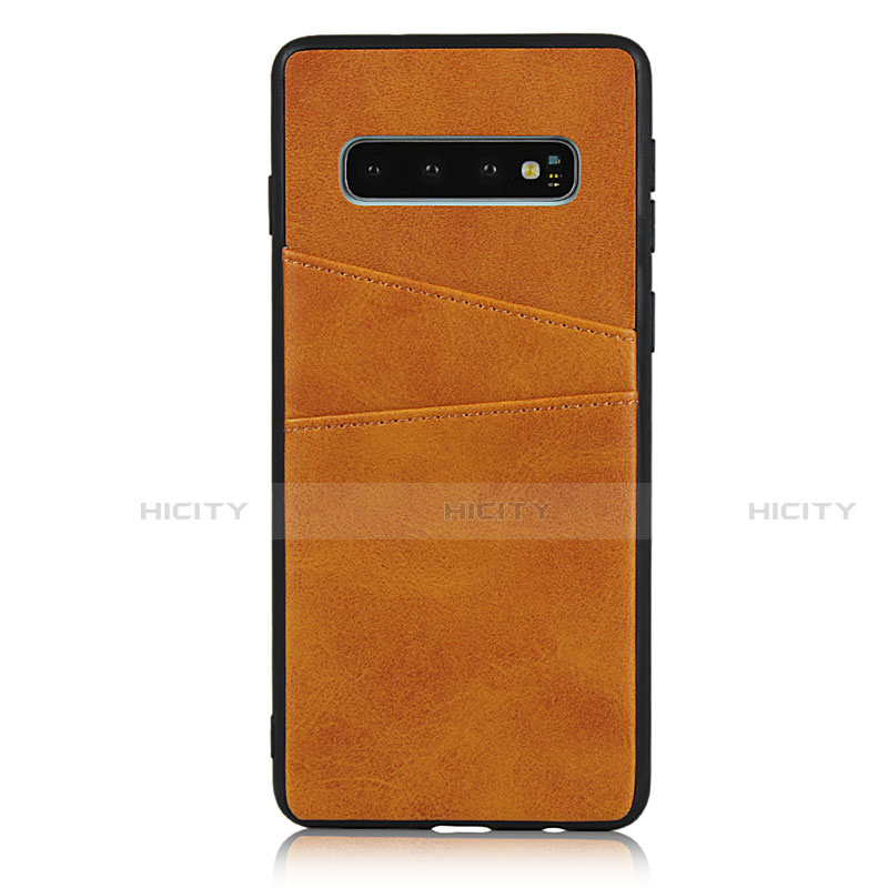 Custodia Lusso Pelle Cover R02 per Samsung Galaxy S10