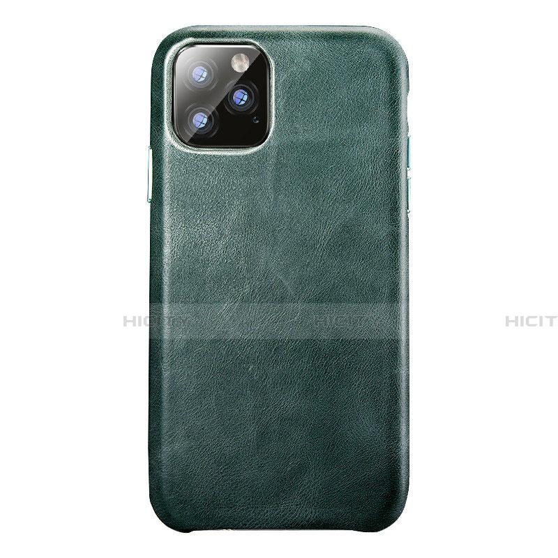 Custodia Lusso Pelle Cover R03 per Apple iPhone 11 Pro Verde