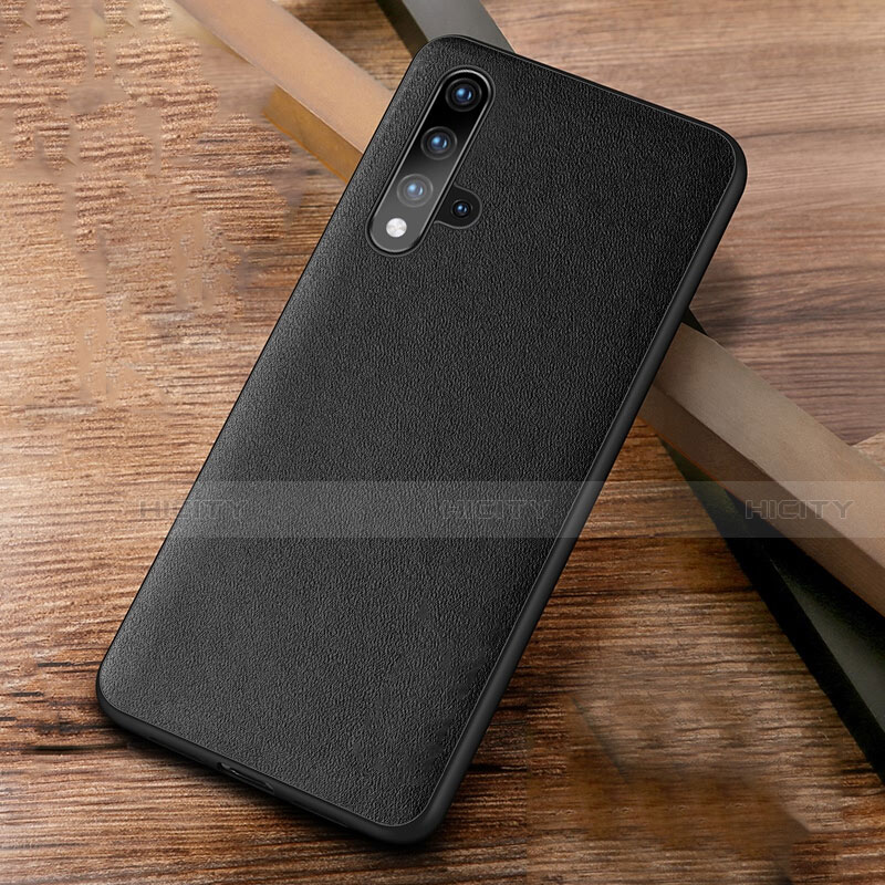 Custodia Lusso Pelle Cover R03 per Huawei Honor 20S Nero