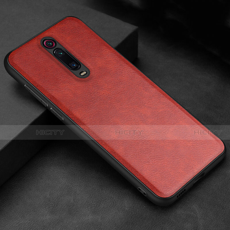 Custodia Lusso Pelle Cover R04 per Xiaomi Mi 9T Rosso