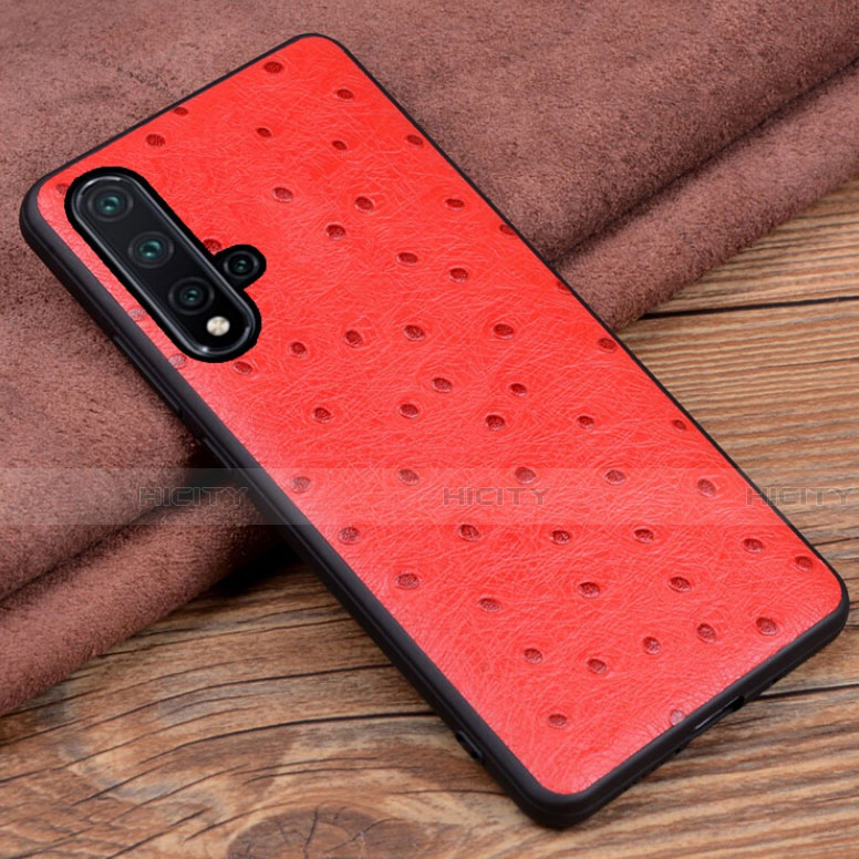 Custodia Lusso Pelle Cover R05 per Huawei Nova 5 Pro