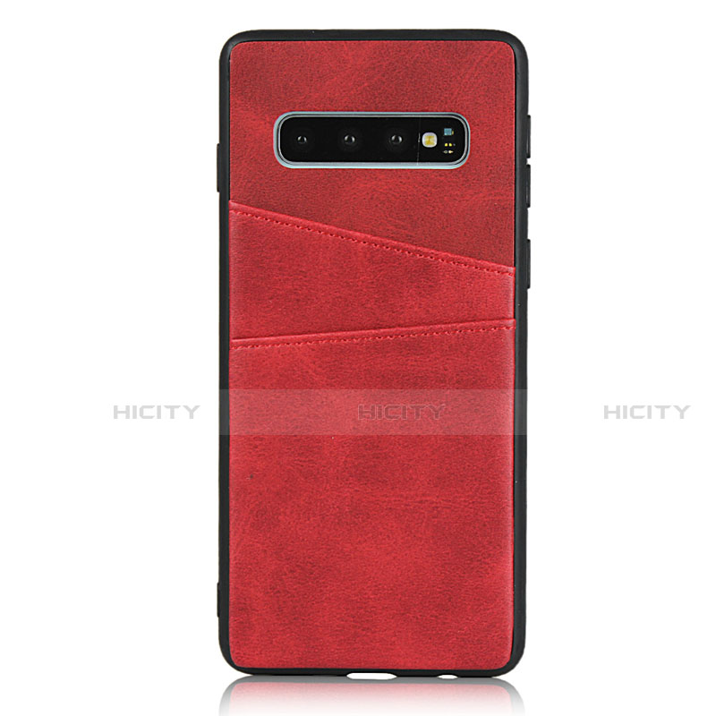 Custodia Lusso Pelle Cover R06 per Samsung Galaxy S10 Plus