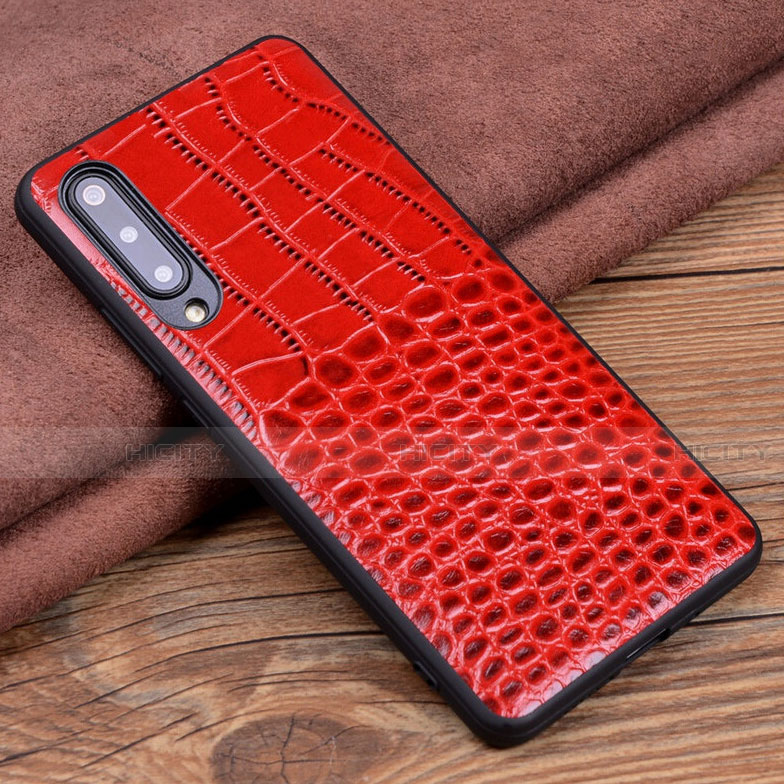 Custodia Lusso Pelle Cover R06 per Xiaomi Mi A3 Rosso