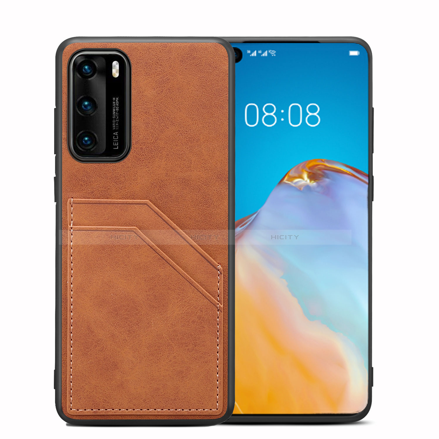 Custodia Lusso Pelle Cover R08 per Huawei P40