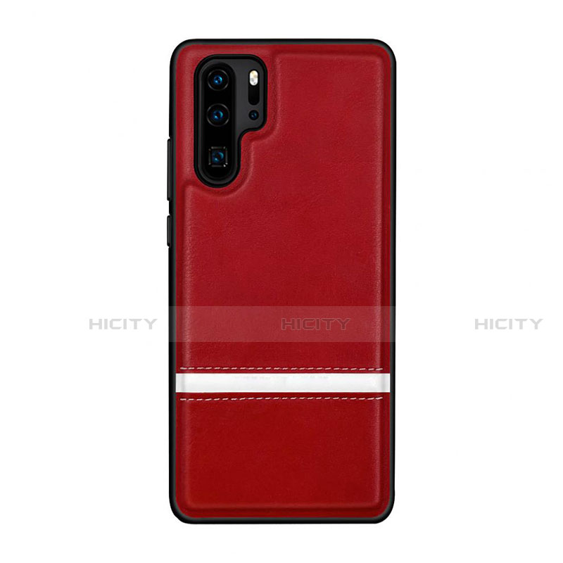 Custodia Lusso Pelle Cover R10 per Huawei P30 Pro New Edition Rosso