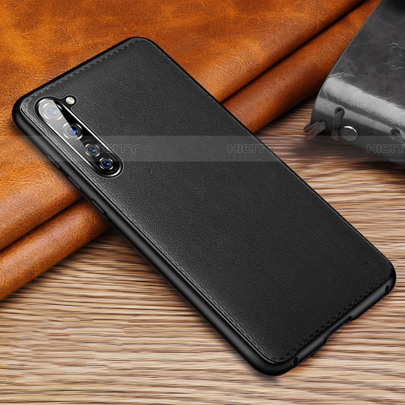 Custodia Lusso Pelle Cover S01 per Oppo Find X2 Lite Nero