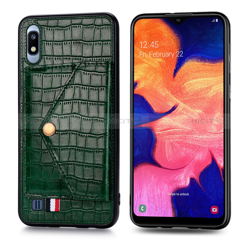 Custodia Lusso Pelle Cover S01D per Samsung Galaxy A10