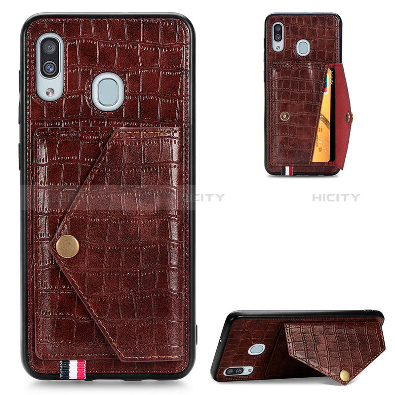 Custodia Lusso Pelle Cover S01D per Samsung Galaxy A30