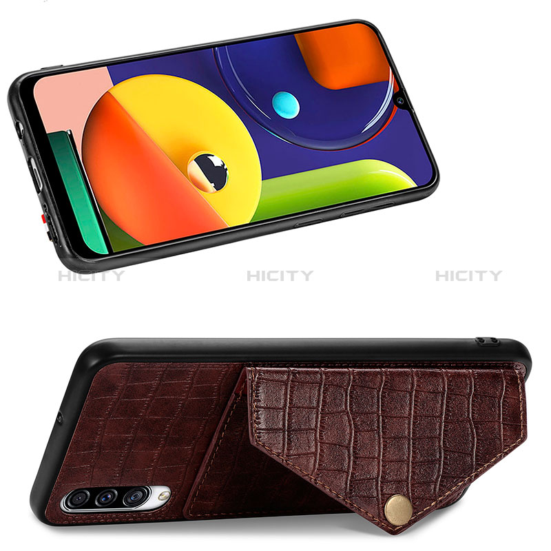 Custodia Lusso Pelle Cover S01D per Samsung Galaxy A50