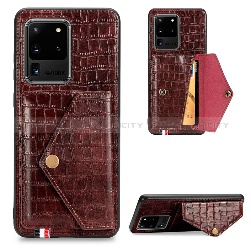 Custodia Lusso Pelle Cover S01D per Samsung Galaxy S20 Ultra