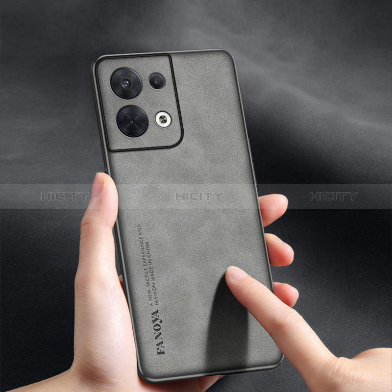 Custodia Lusso Pelle Cover S02 per Oppo Reno9 Pro+ Plus 5G