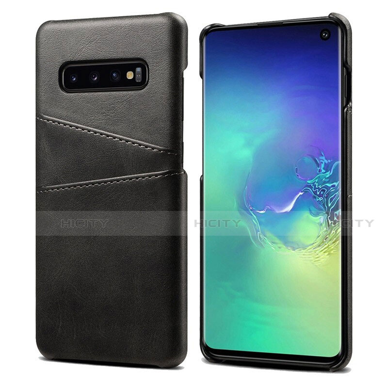 Custodia Lusso Pelle Cover S03 per Samsung Galaxy S10 5G Nero