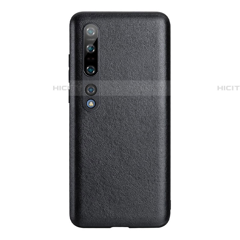 Custodia Lusso Pelle Cover S03 per Xiaomi Mi 10 Pro Nero