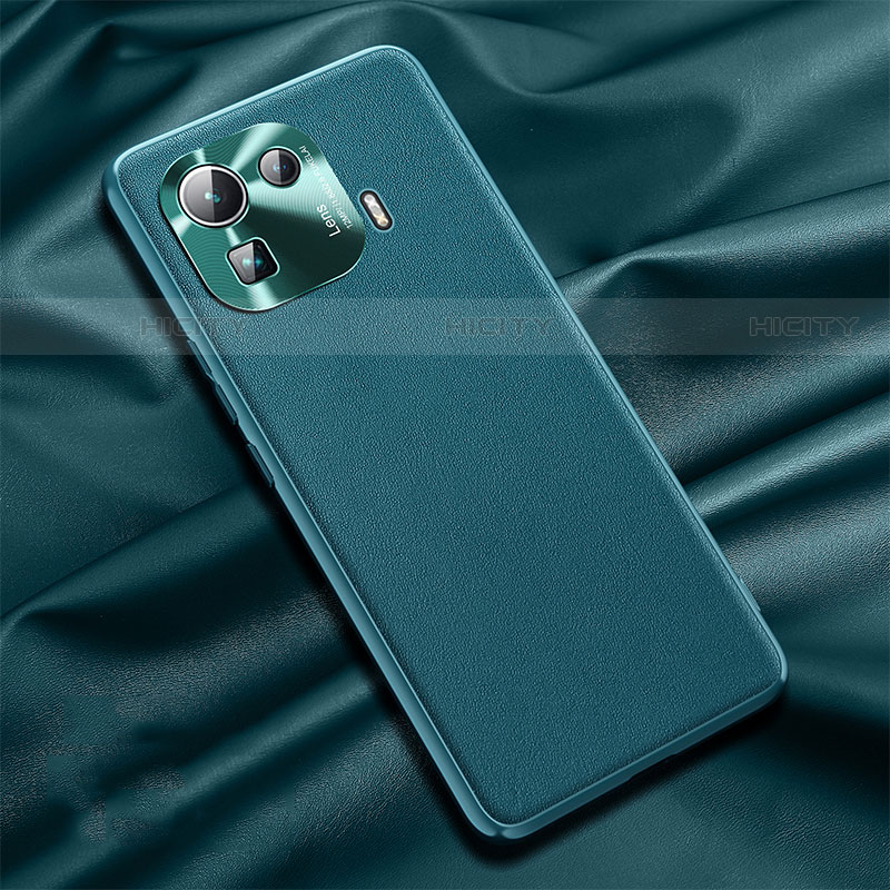 Custodia Lusso Pelle Cover S05 per Xiaomi Mi 11 Pro 5G Verde