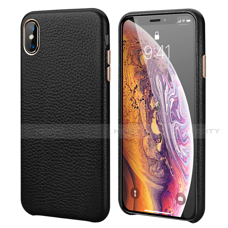 Custodia Lusso Pelle Cover S14 per Apple iPhone Xs