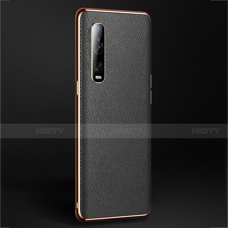 Custodia Lusso Pelle Cover U02 per Oppo Find X2 Pro