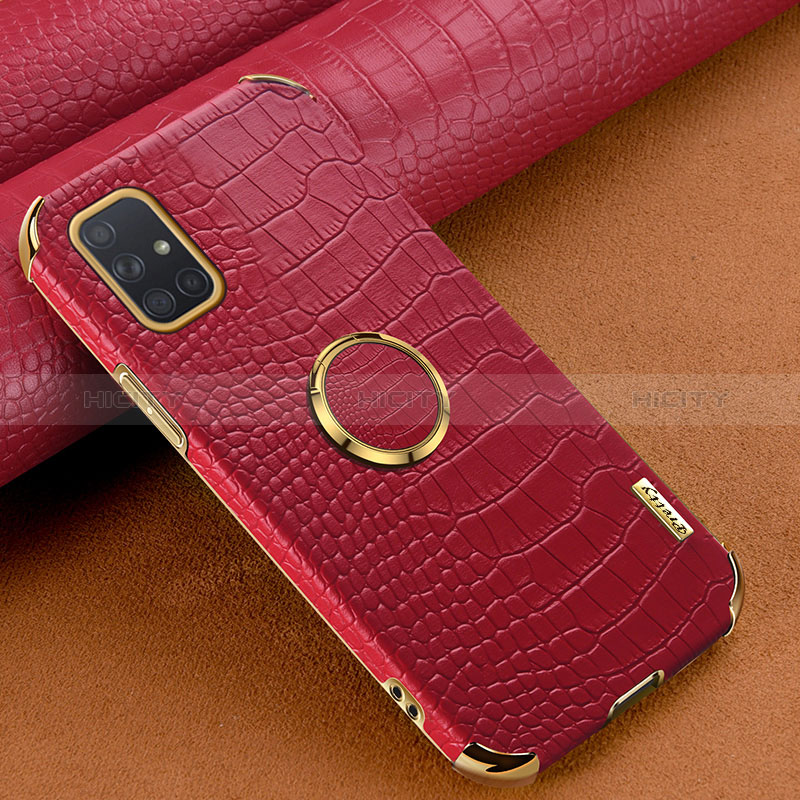 Custodia Lusso Pelle Cover XD1 per Samsung Galaxy A71 4G A715 Rosso