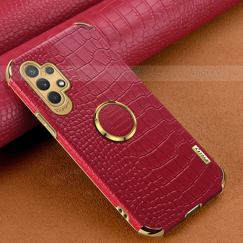 Custodia Lusso Pelle Cover XD1 per Samsung Galaxy M32 5G Rosso