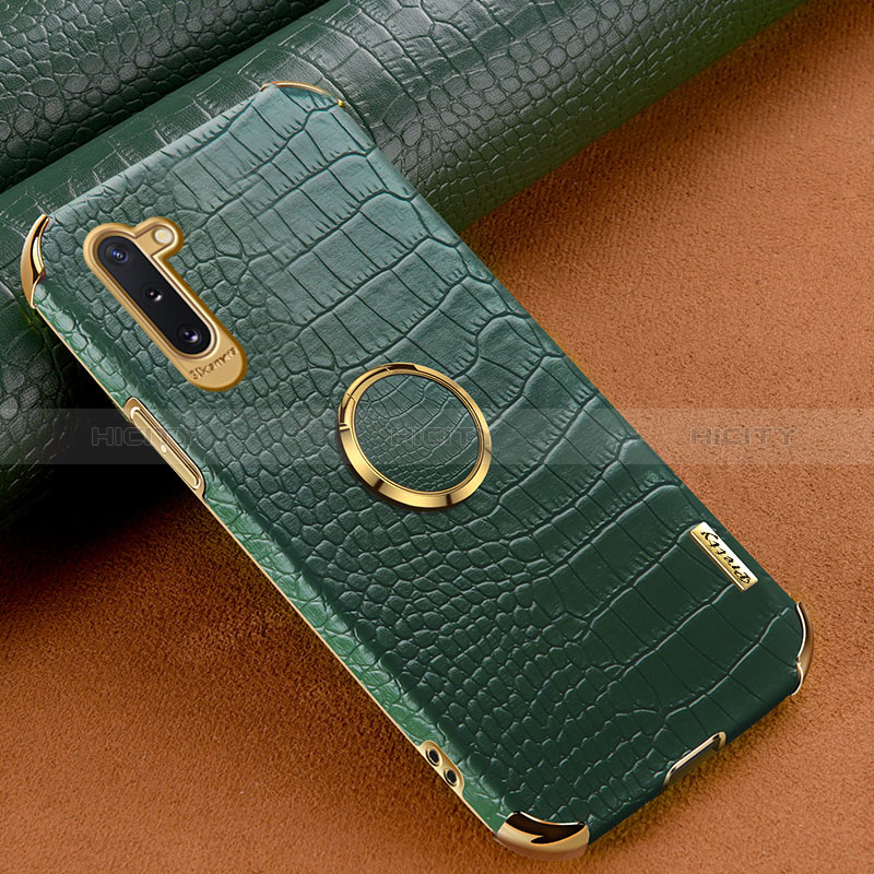 Custodia Lusso Pelle Cover XD1 per Samsung Galaxy Note 10 5G Verde