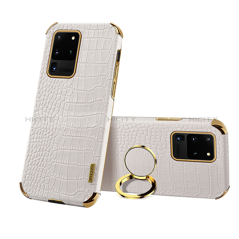 Custodia Lusso Pelle Cover XD1 per Samsung Galaxy S20 Ultra 5G Bianco