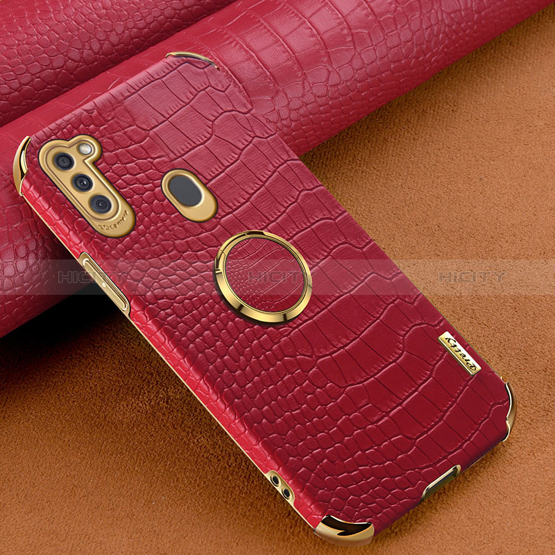 Custodia Lusso Pelle Cover XD2 per Samsung Galaxy M11 Rosso