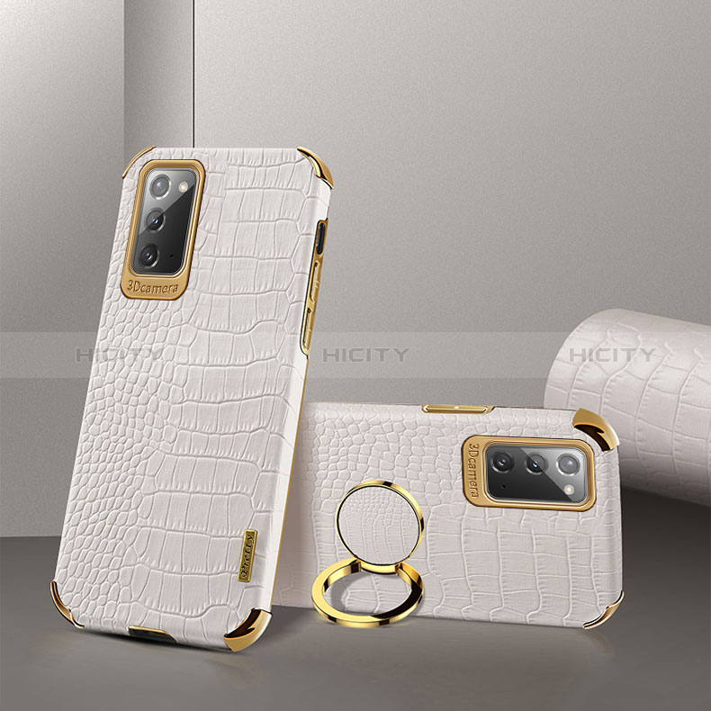 Custodia Lusso Pelle Cover XD2 per Samsung Galaxy Note 20 5G Bianco