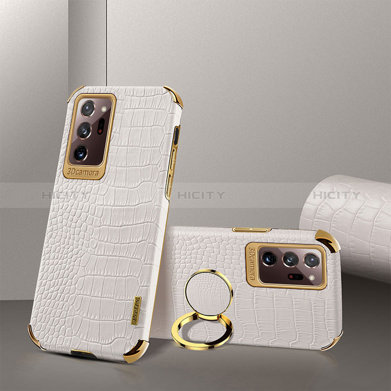 Custodia Lusso Pelle Cover XD2 per Samsung Galaxy Note 20 Ultra 5G Bianco