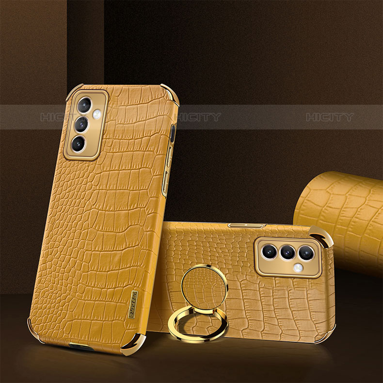 Custodia Lusso Pelle Cover XD2 per Samsung Galaxy Quantum2 5G Giallo