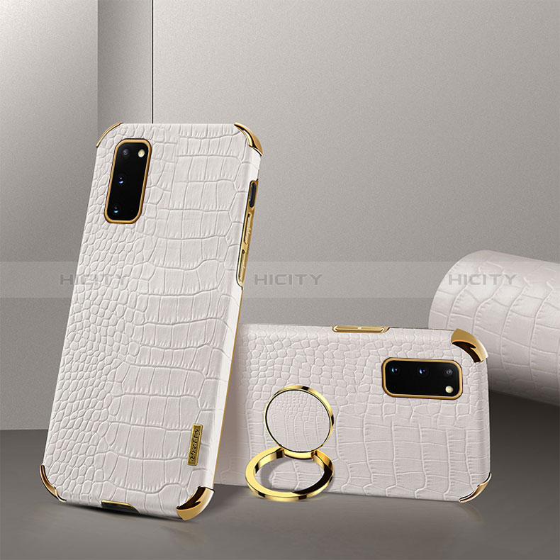 Custodia Lusso Pelle Cover XD2 per Samsung Galaxy S20 5G Bianco