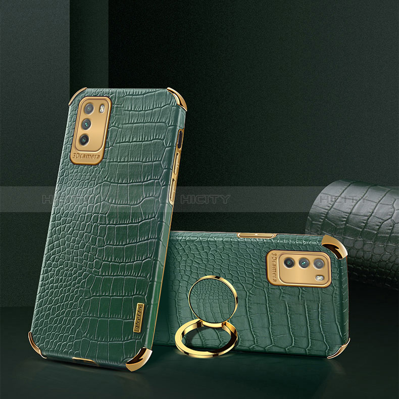Custodia Lusso Pelle Cover XD2 per Xiaomi Poco M3 Verde