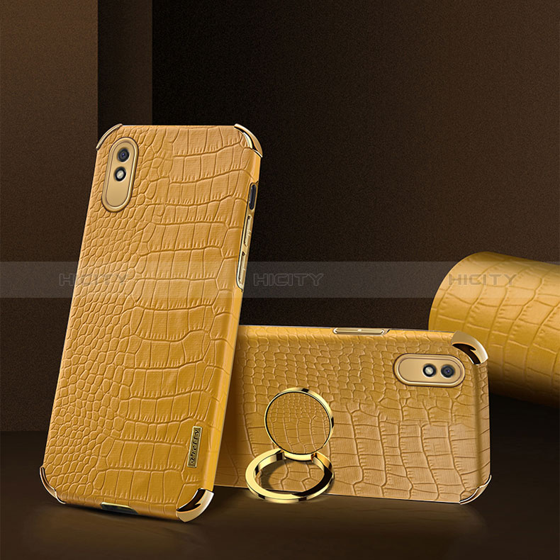 Custodia Lusso Pelle Cover XD2 per Xiaomi Redmi 9A Giallo