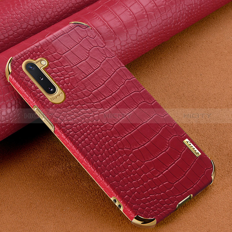 Custodia Lusso Pelle Cover XD3 per Samsung Galaxy Note 10 5G Rosso