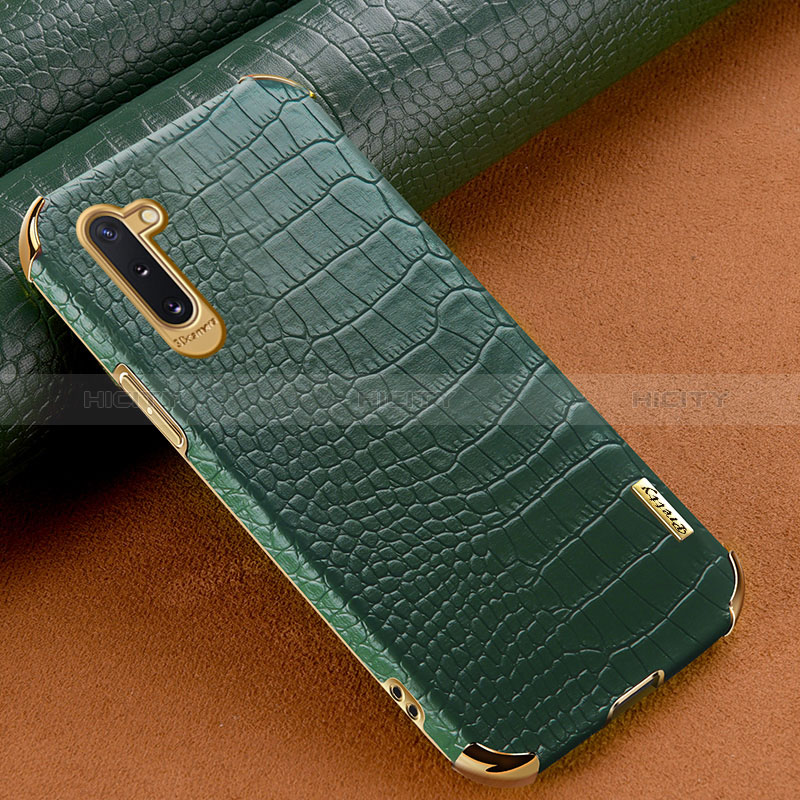 Custodia Lusso Pelle Cover XD3 per Samsung Galaxy Note 10 5G Verde