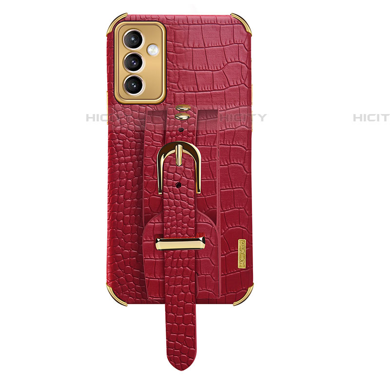 Custodia Lusso Pelle Cover XD5 per Samsung Galaxy A25 5G Rosso