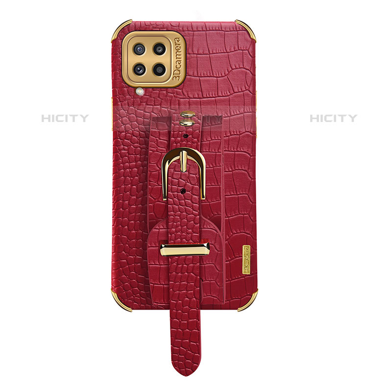 Custodia Lusso Pelle Cover XD5 per Samsung Galaxy M32 4G Rosso