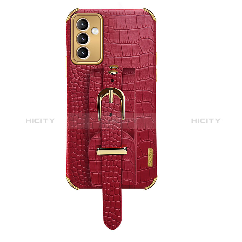 Custodia Lusso Pelle Cover XD5 per Samsung Galaxy Quantum2 5G Rosso