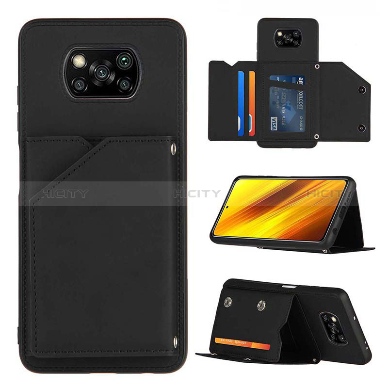 Custodia Lusso Pelle Cover Y01B per Xiaomi Poco X3 NFC