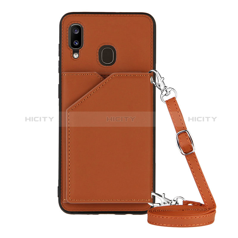 Custodia Lusso Pelle Cover Y02B per Samsung Galaxy A30