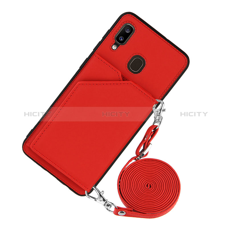 Custodia Lusso Pelle Cover Y02B per Samsung Galaxy A30