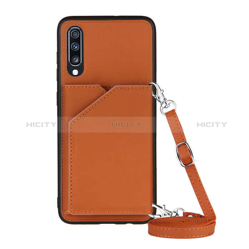 Custodia Lusso Pelle Cover Y02B per Samsung Galaxy A70