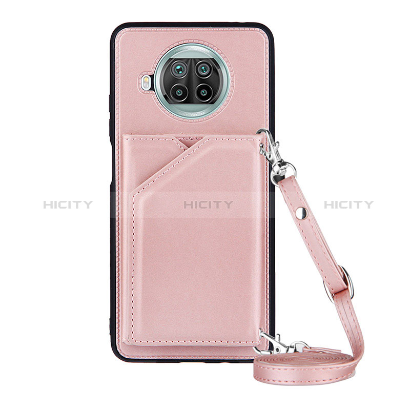 Custodia Lusso Pelle Cover Y02B per Xiaomi Mi 10T Lite 5G Oro Rosa